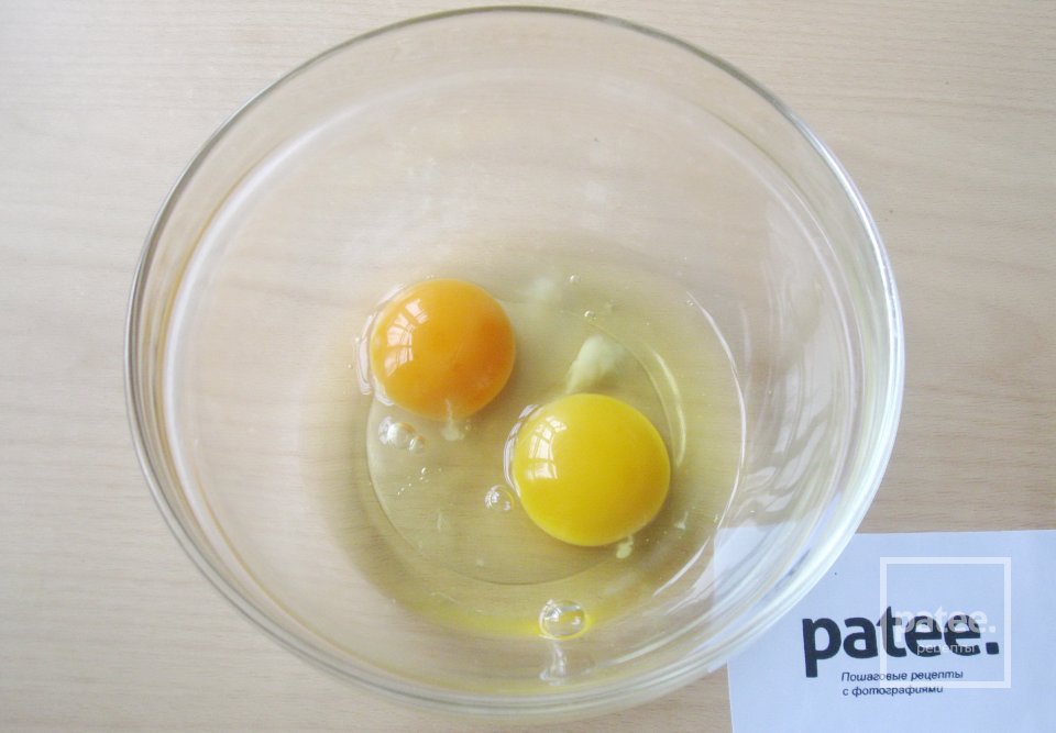 Блины с припеком с кукурузной мукой - Шаг 2