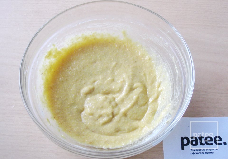 Блины с припеком с кукурузной мукой - Шаг 6