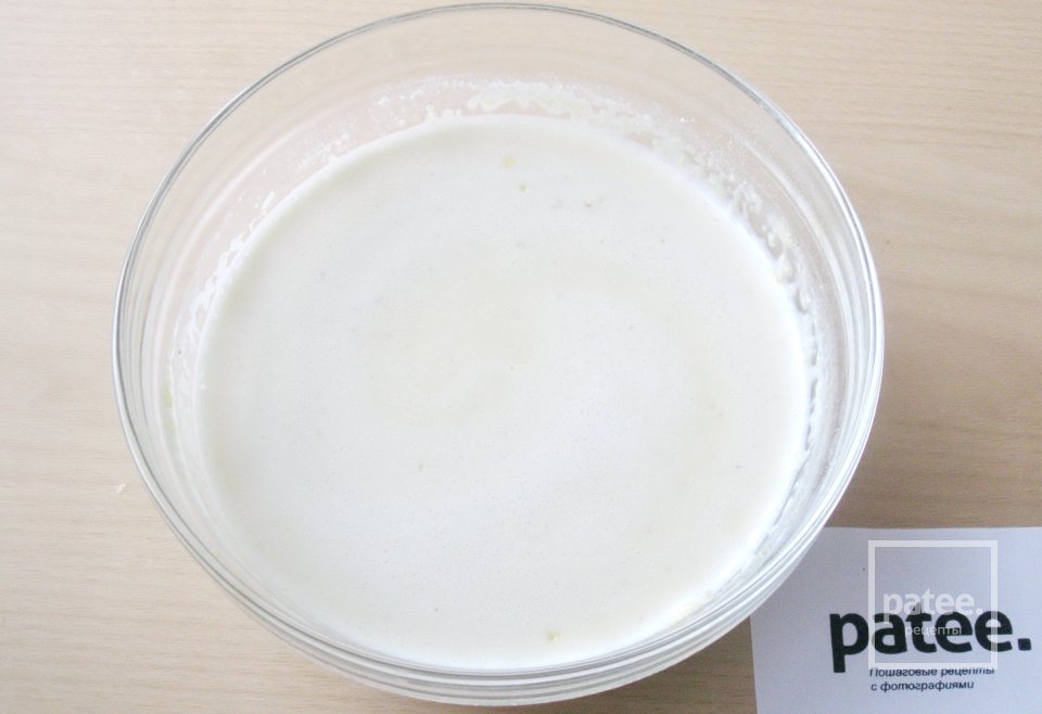 Блины с припеком с кукурузной мукой - Шаг 8