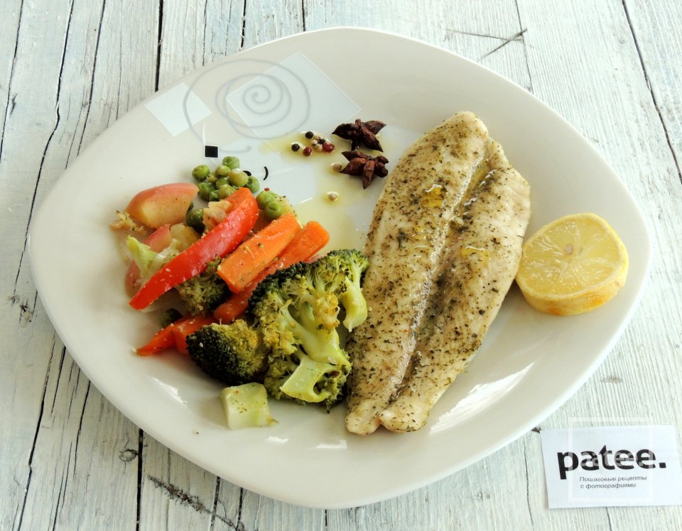 Пангасиус на овощах аль денте - Шаг 12