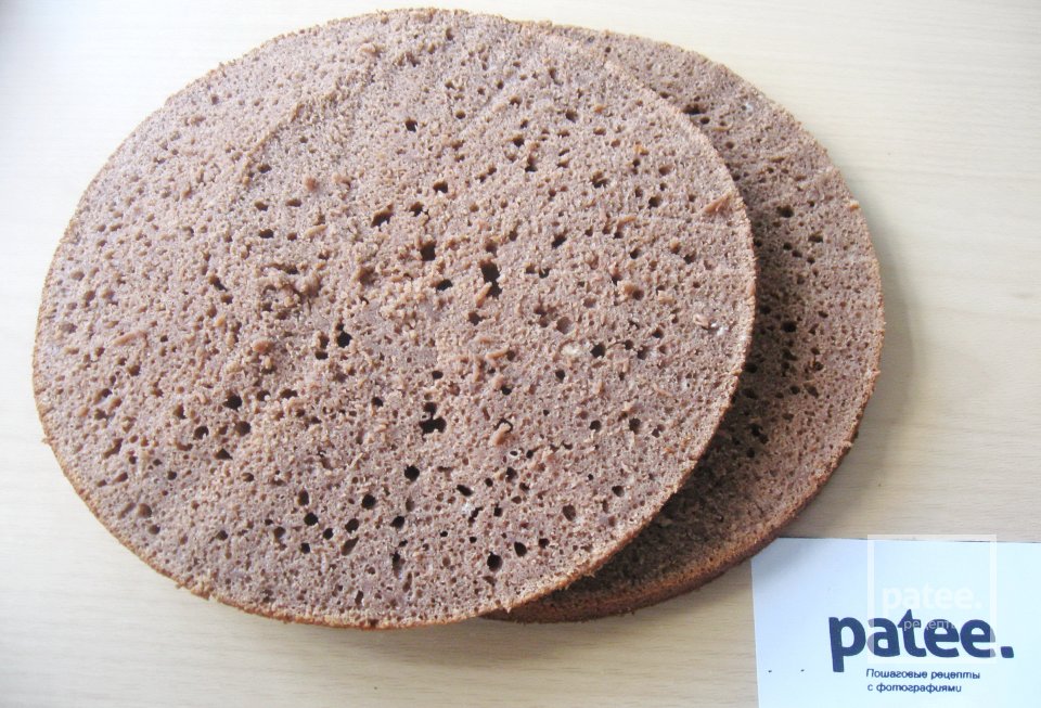 Торт Сметанник  шоколадный - Шаг 11