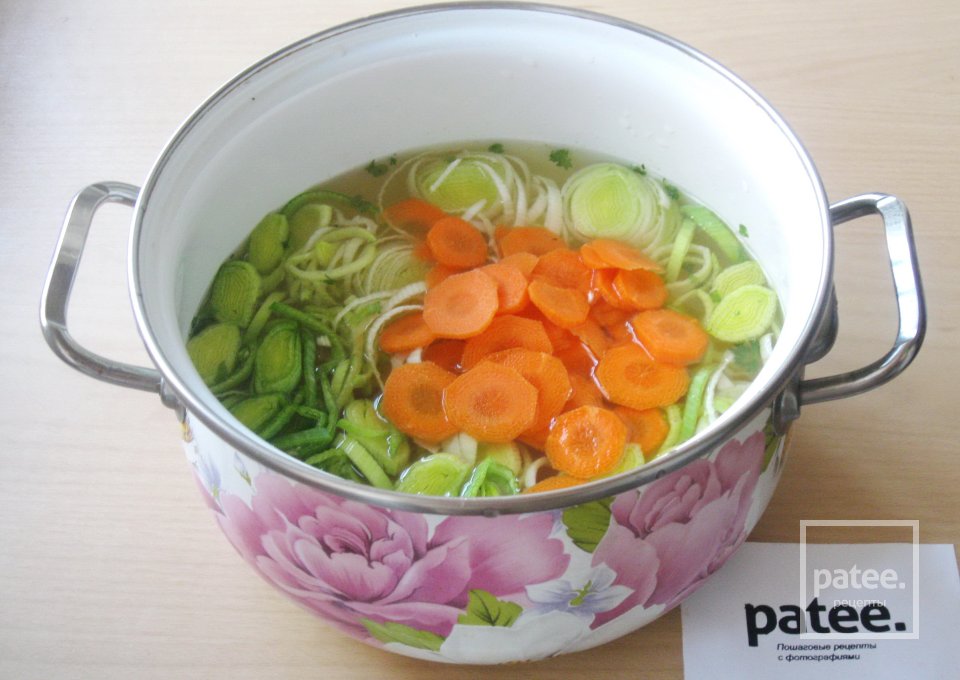 Суп с красной чечевицей и овощами - Шаг 9