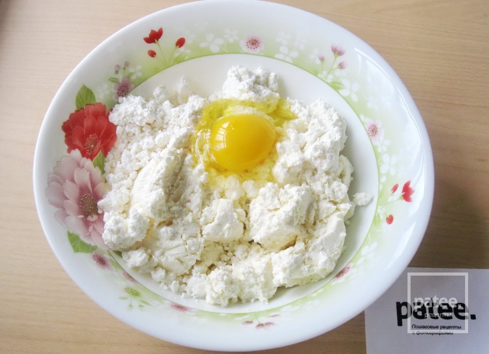 Сырники с шоколадом - Шаг 3