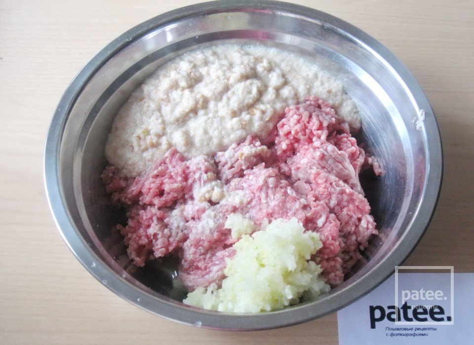 Цветная капуста в мясном фарше - Шаг 4