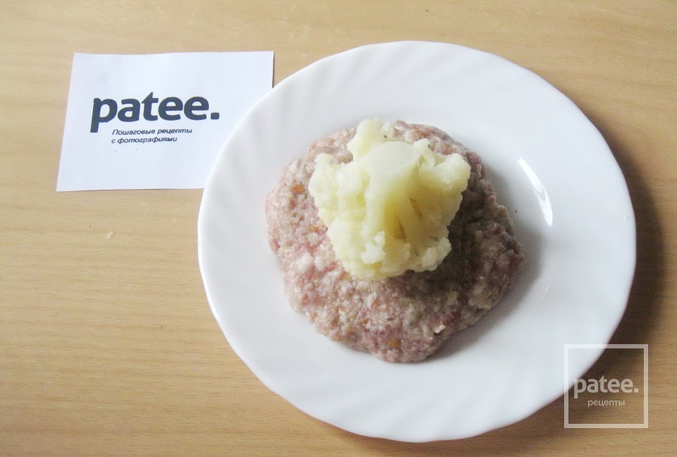 Цветная капуста в мясном фарше - Шаг 12