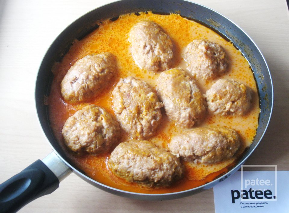 Цветная капуста в мясном фарше - Шаг 15