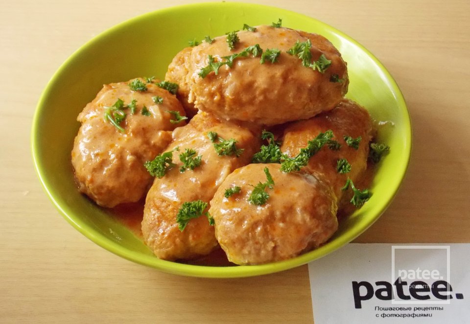 Цветная капуста в мясном фарше - Шаг 16