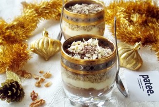 Десерт ванильно-шоколадный