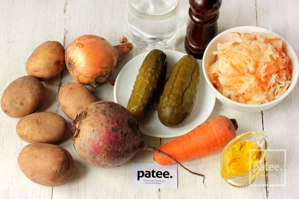 Винегрет классический - Шаг 1