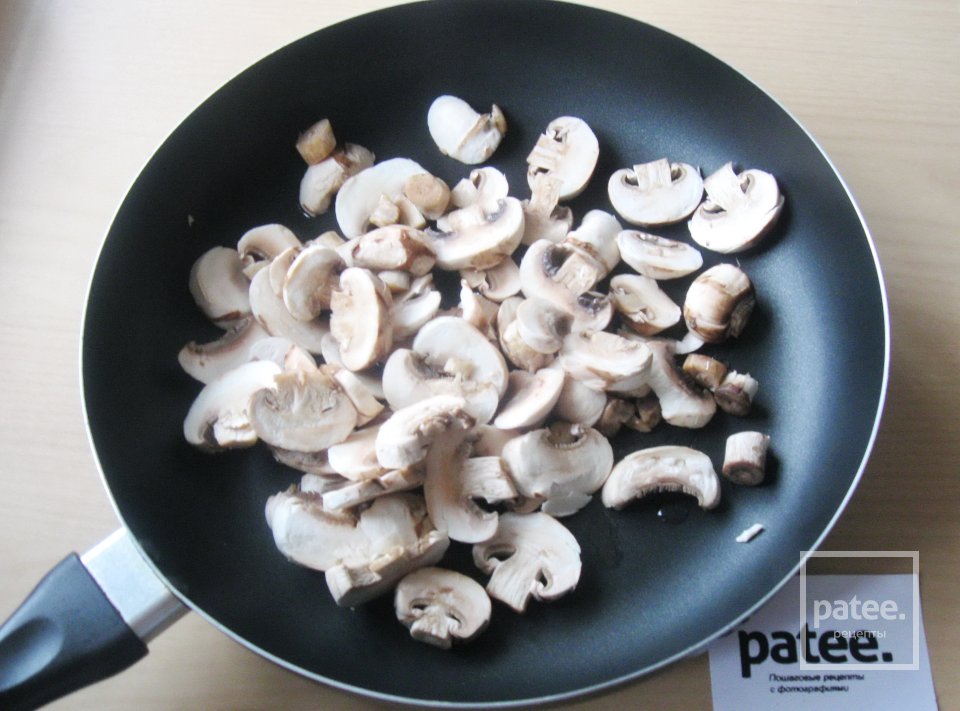 Квашеная капуста тушеная с грибами - Шаг 5