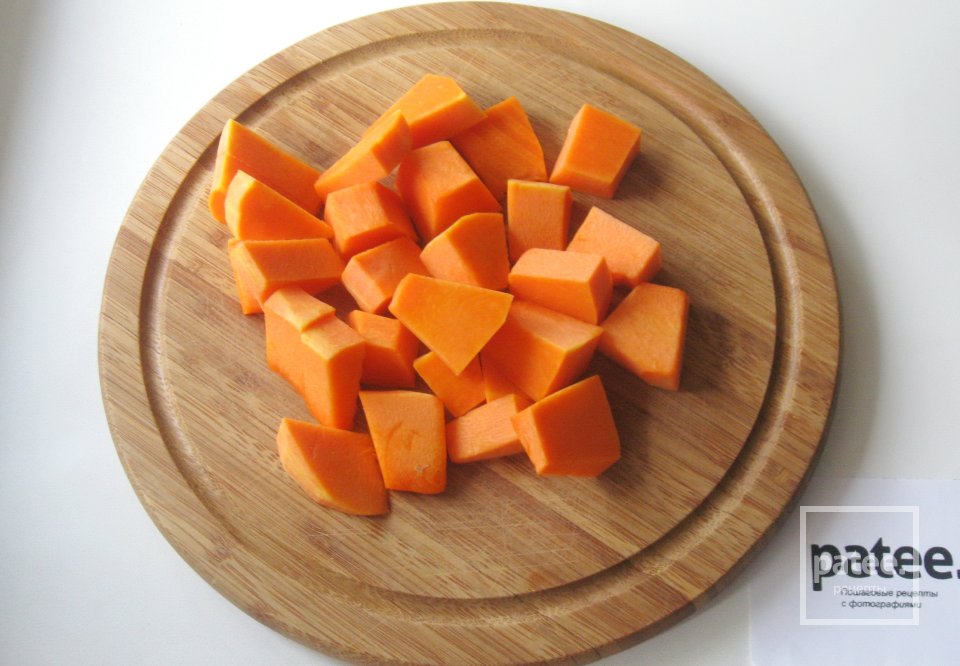 Курица с тыквой и грибами в сливках - Шаг 7