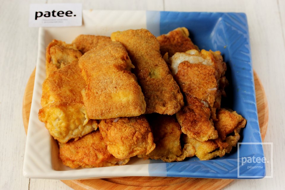 Макрурус жареный - Шаг 10