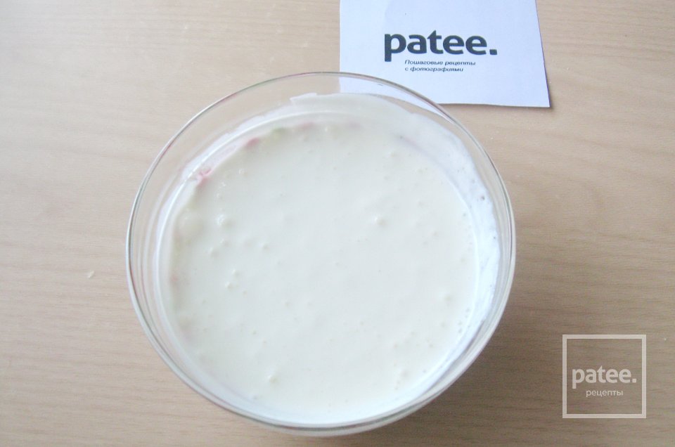 Пирог с яблоками и сметанным кремом - Шаг 14