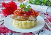 Камбала под маринадом