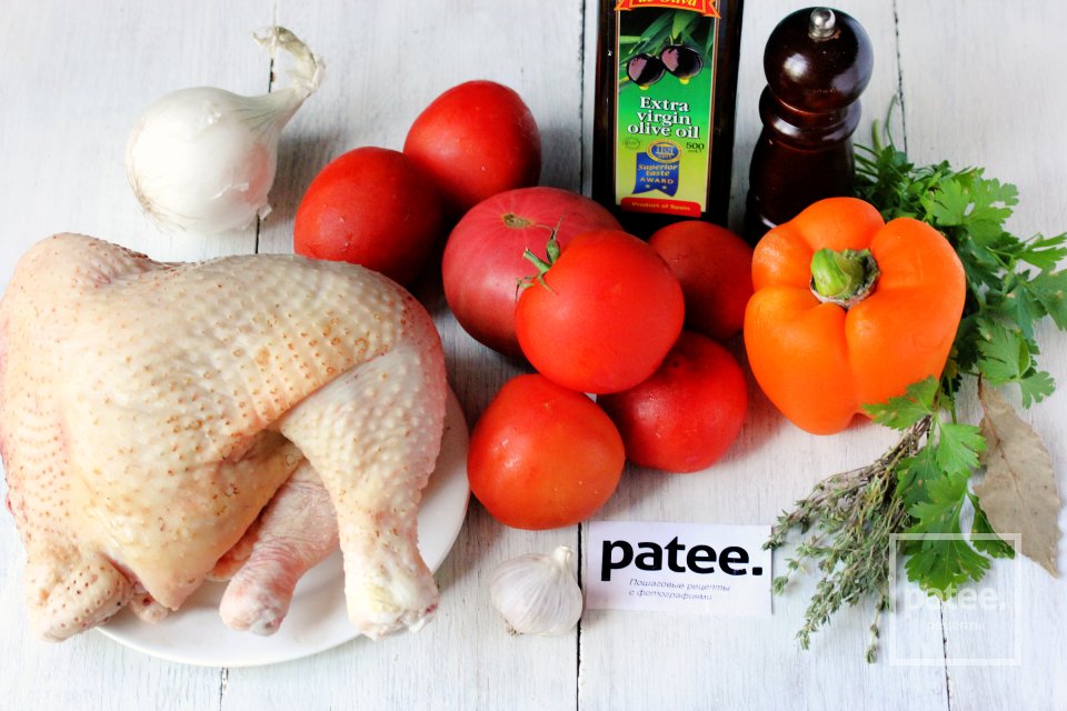 Курица в ароматном томатном соусе в мультиварке - Шаг 1