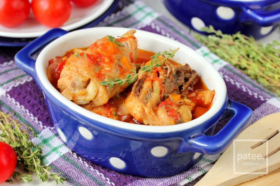 Курица в ароматном томатном соусе в мультиварке - Шаг 14