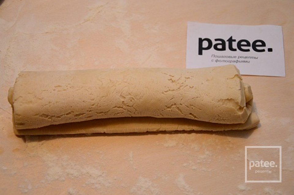 Слоенная самса с тыквой и кунжутом - Шаг 6