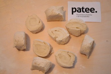 Слоенная самса с тыквой и кунжутом - приготовление