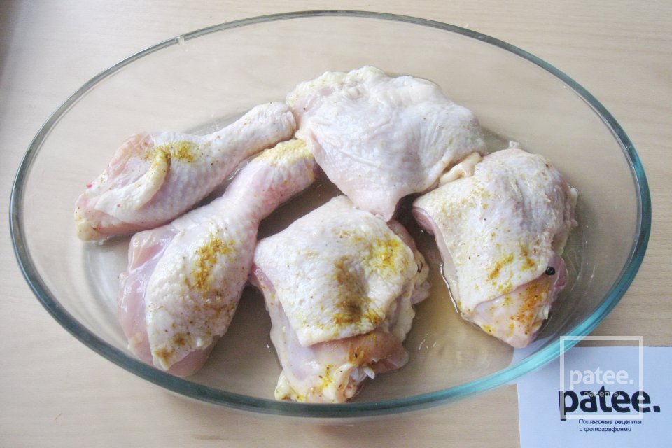 Курица в пивном маринаде с картофелем - Шаг 7