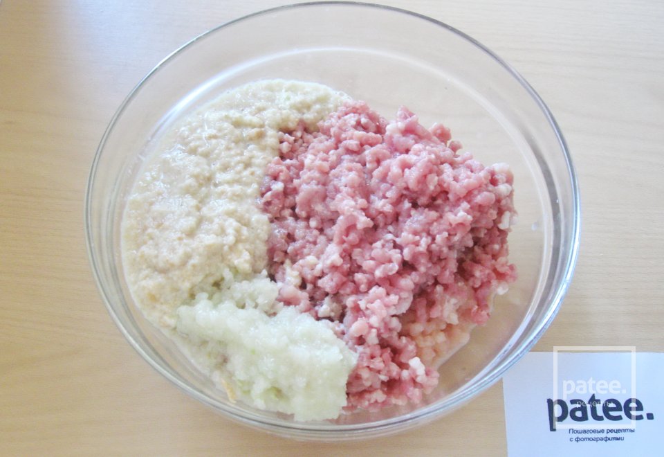 Котлеты с грибами в сливочном соусе - Шаг 5