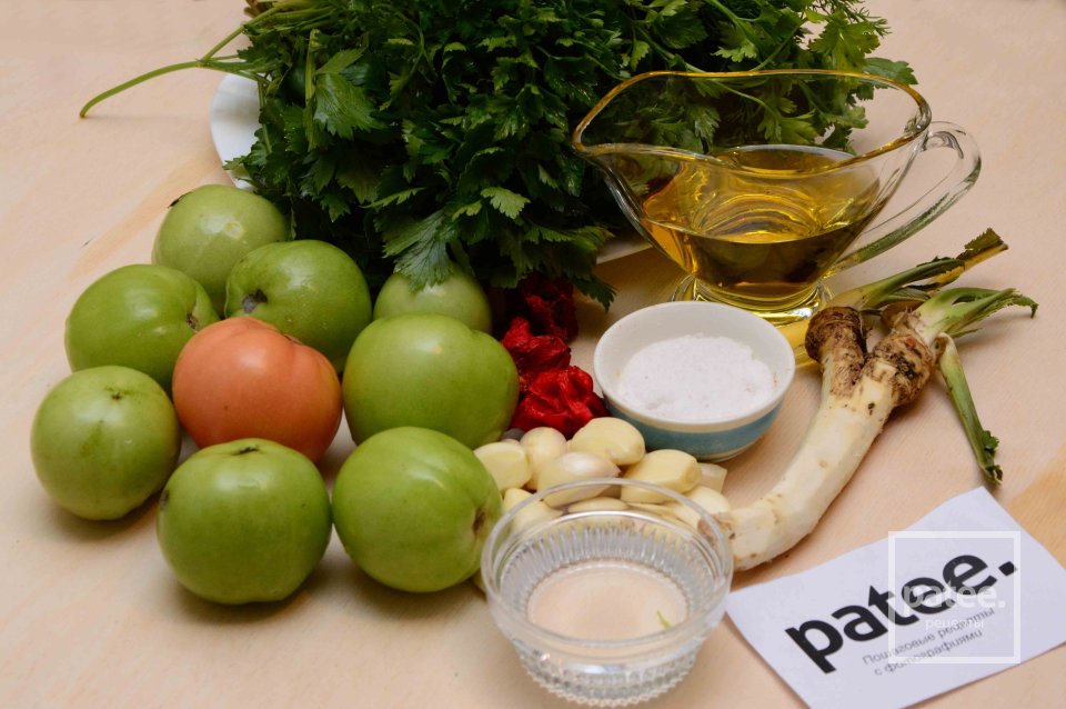 Зеленые помидоры на зиму - Шаг 1