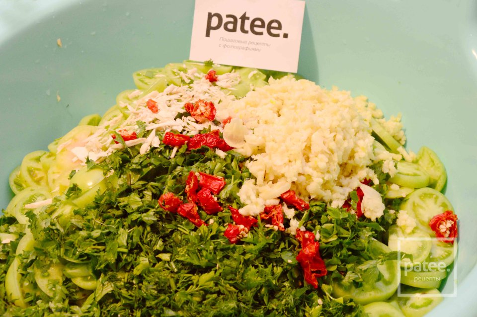 Зеленые помидоры на зиму - Шаг 7