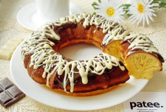 Кекс на сгущенном молоке