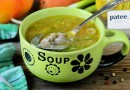 Гречневый суп с куриными желудочками