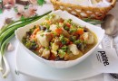 Овощное рагу с куриной грудкой