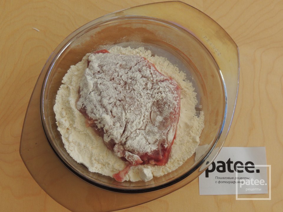 Шницель с карамельным соусом - Шаг 10