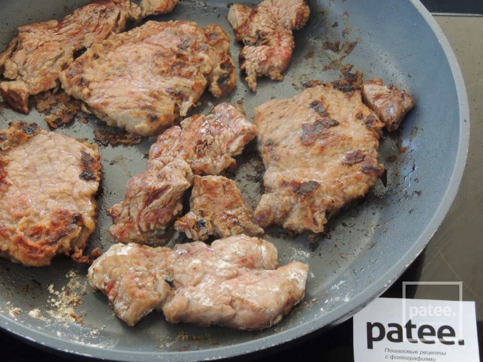 Шницель с карамельным соусом - Шаг 11