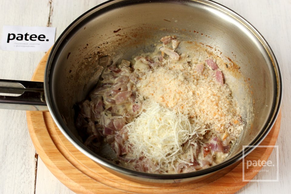 Фаршированный лук, запеченный в беконе - Шаг 9