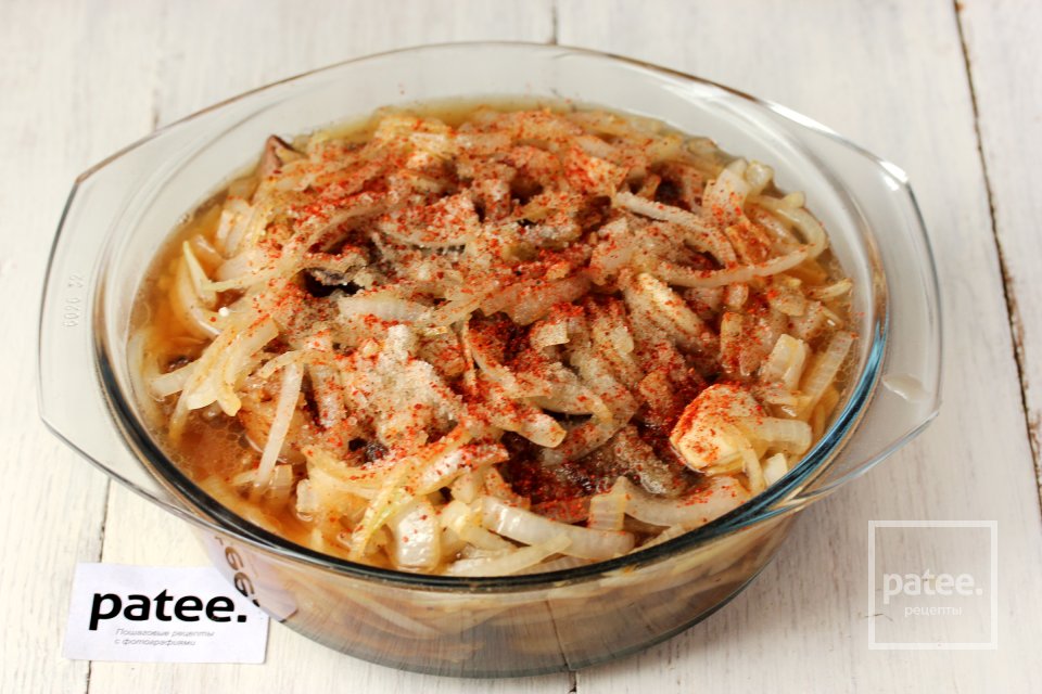 Ароматная баранина с медом, горчицей и корицей в духовке - Шаг 9