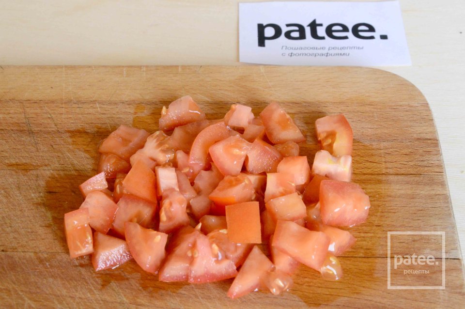 Овощной салат с яйцом - Шаг 3