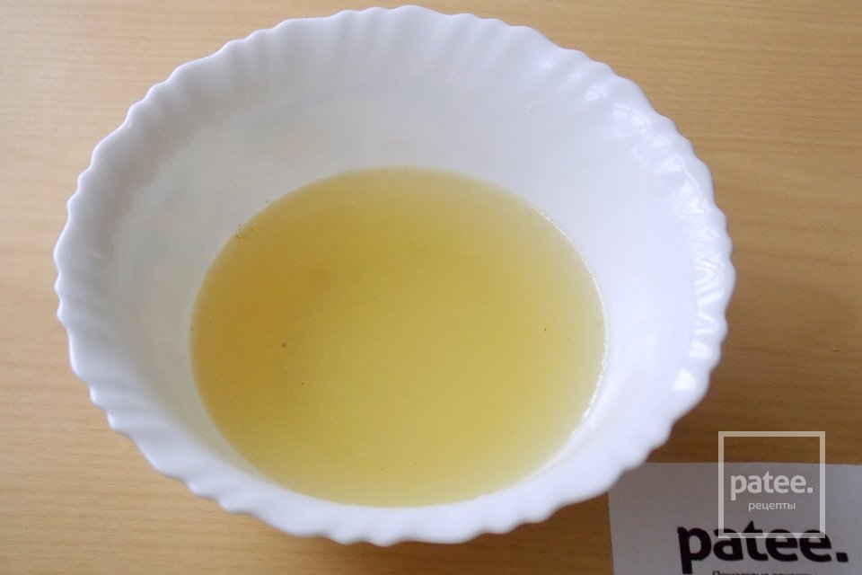 Заливное из овощей и курицы - Шаг 6