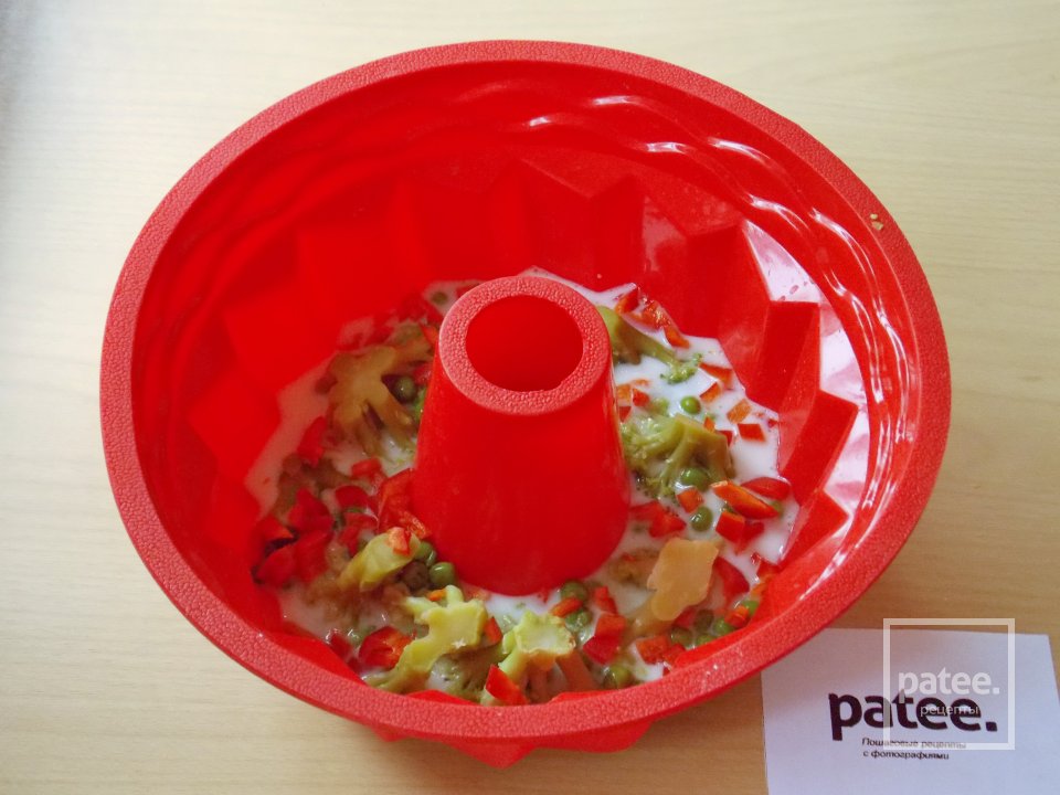 Заливное из овощей и курицы - Шаг 9