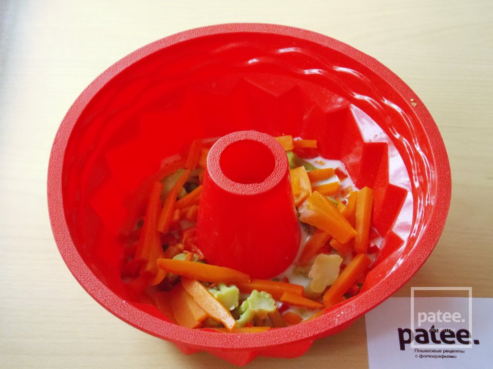 Заливное из овощей и курицы - Шаг 10