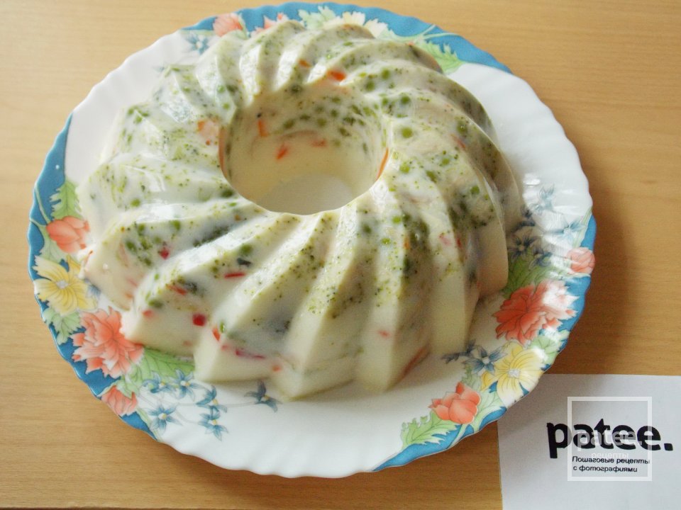Заливное из овощей и курицы - Шаг 13