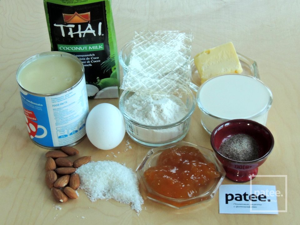 Торт Рафаелло - Шаг 1