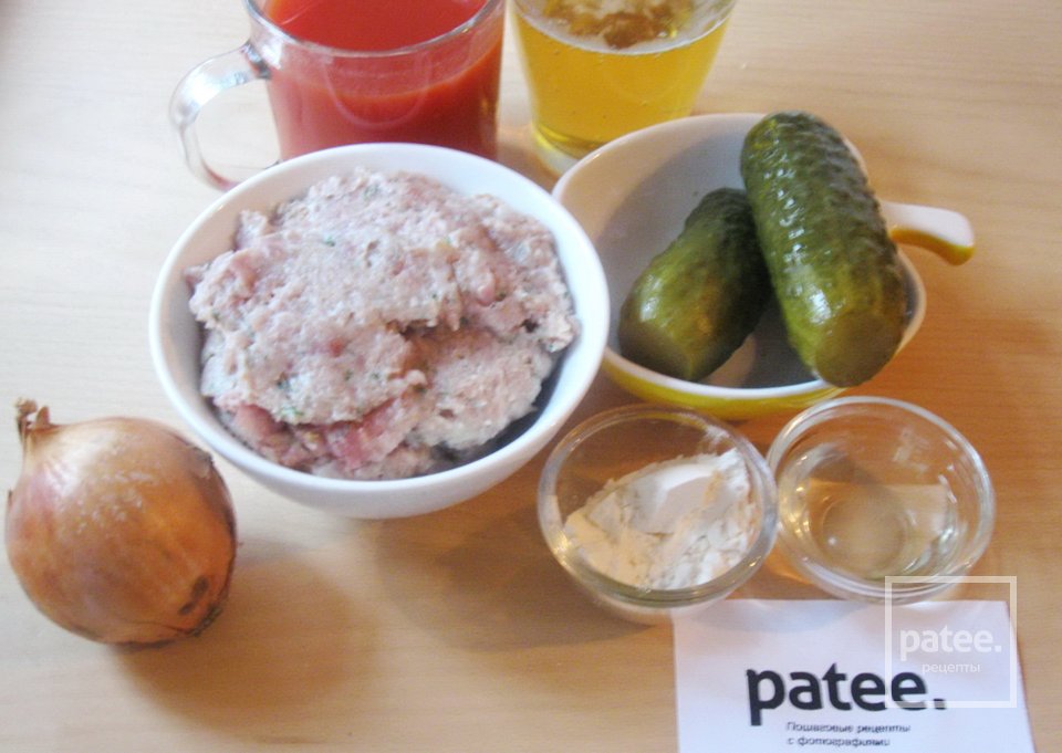 Фрикадели по-датски - Шаг 1