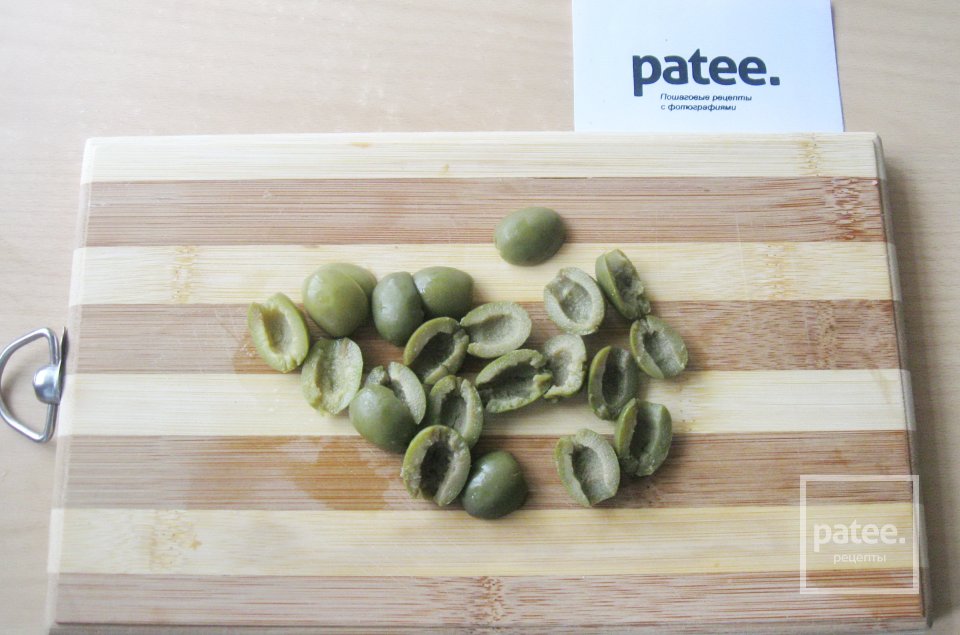 Цветная капуста с оливками и сосисками - Шаг 11