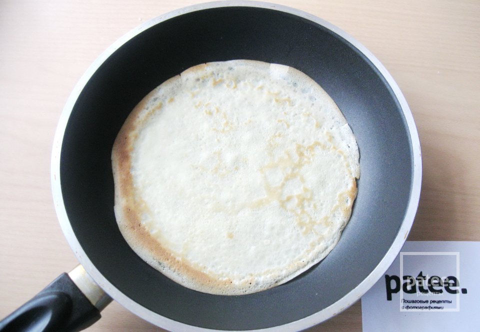 Блинчики Креп Сюзетт с апельсинами - Шаг 9