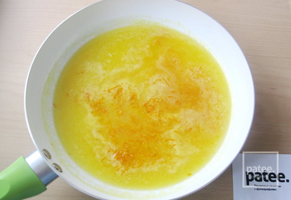 Блинчики Креп Сюзетт с апельсинами - Шаг 16