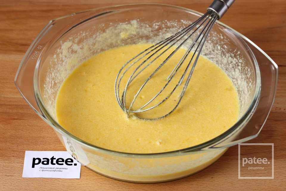 Кукурузное печенье с изюмом - Шаг 4