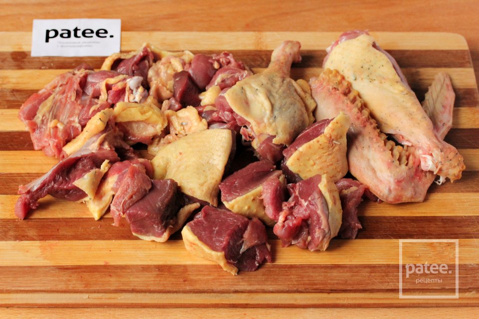 Утка с гречкой и луком-пореем в мультиварке - Шаг 2