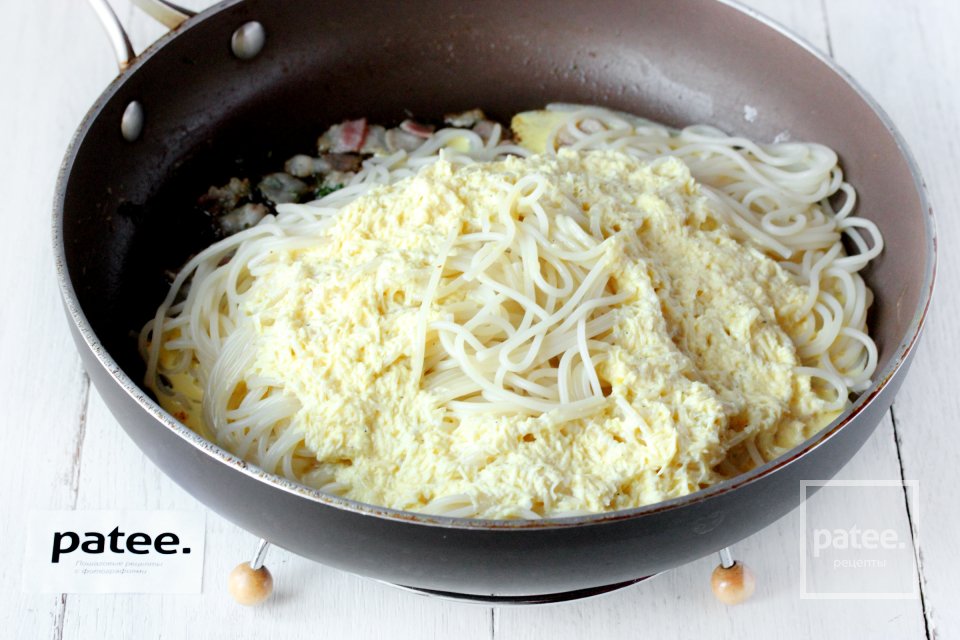 Спагетти алла карбонара - Шаг 11