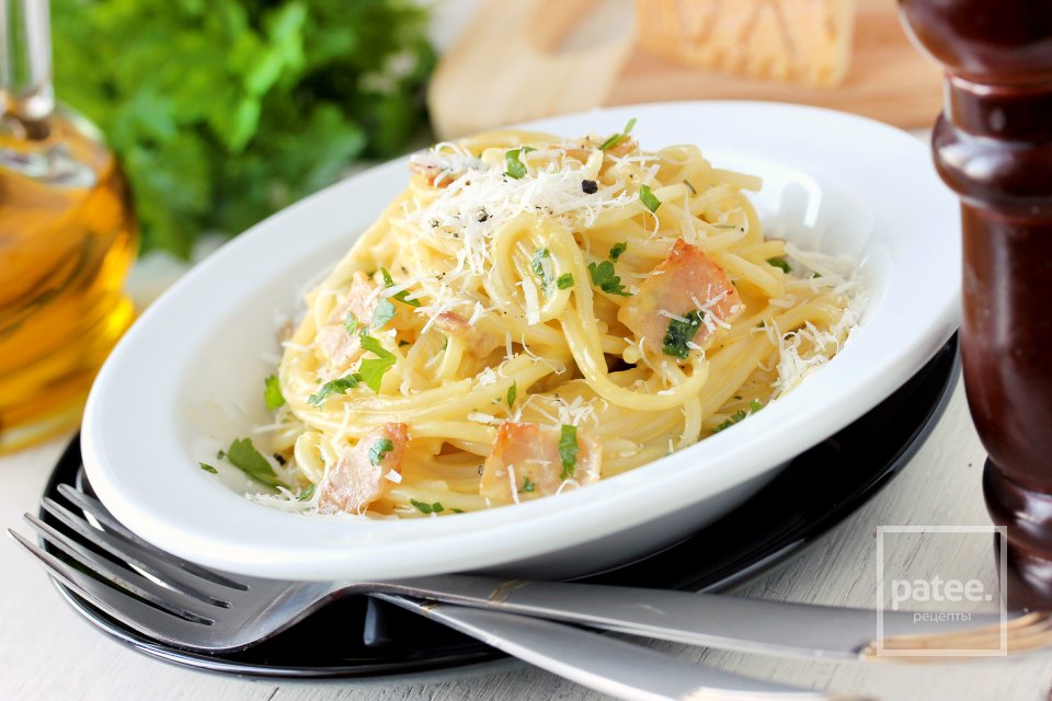 Спагетти алла карбонара - Шаг 13