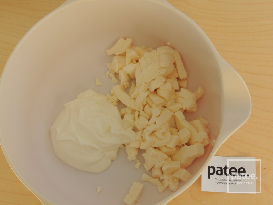 Кальцоне с четырьмя сырами - Шаг 3