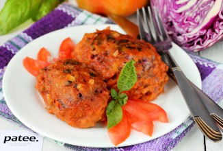 Ленивые голубцы с краснокочанной капустой