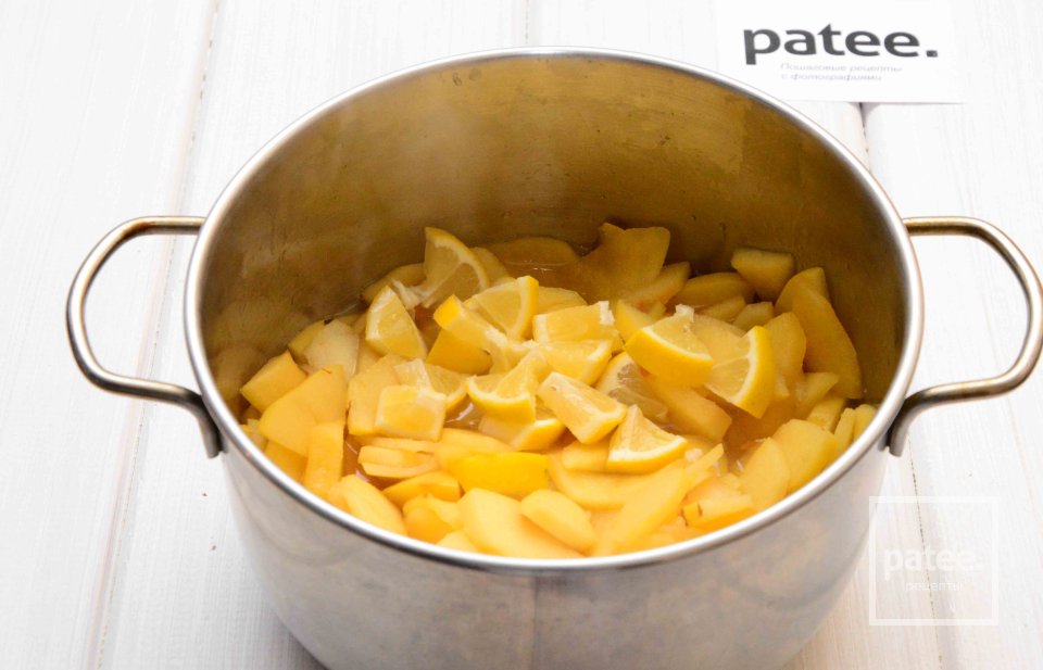 Фруктовый десерт с коньяком - Шаг 9